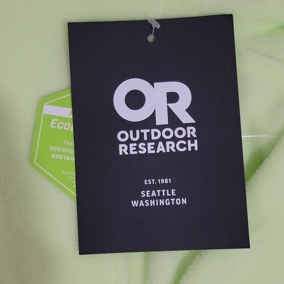 Outdoor Research Polartec Fleece Pullover 100 Quarter 1/4 Zip Women Large OR NEW - Picture 8 of 12